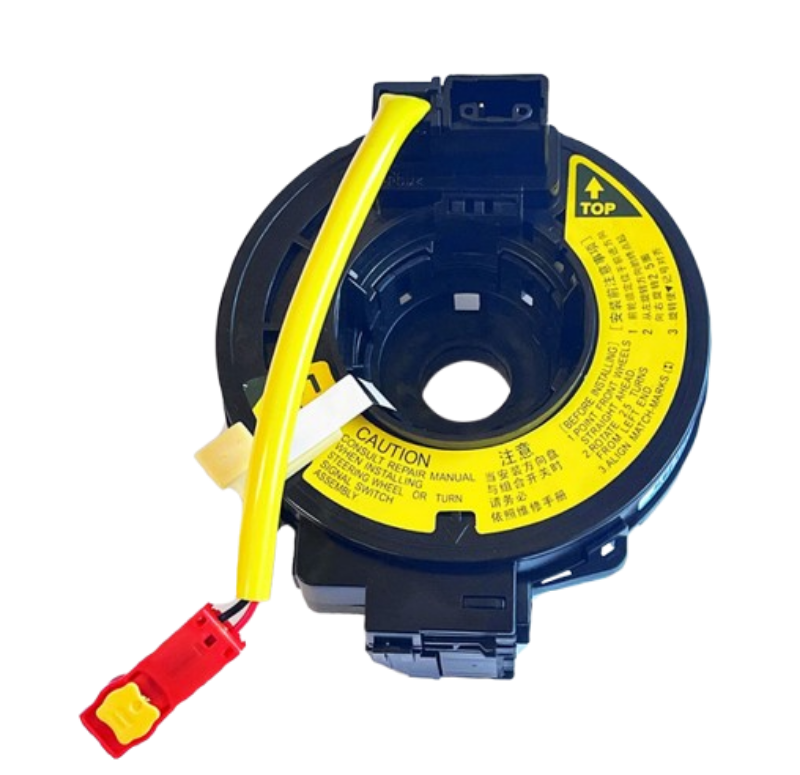 Reconditioned Toyota RAV4 airbag ribbon clock spring with part number 84306-52041, shown on a clean white background.