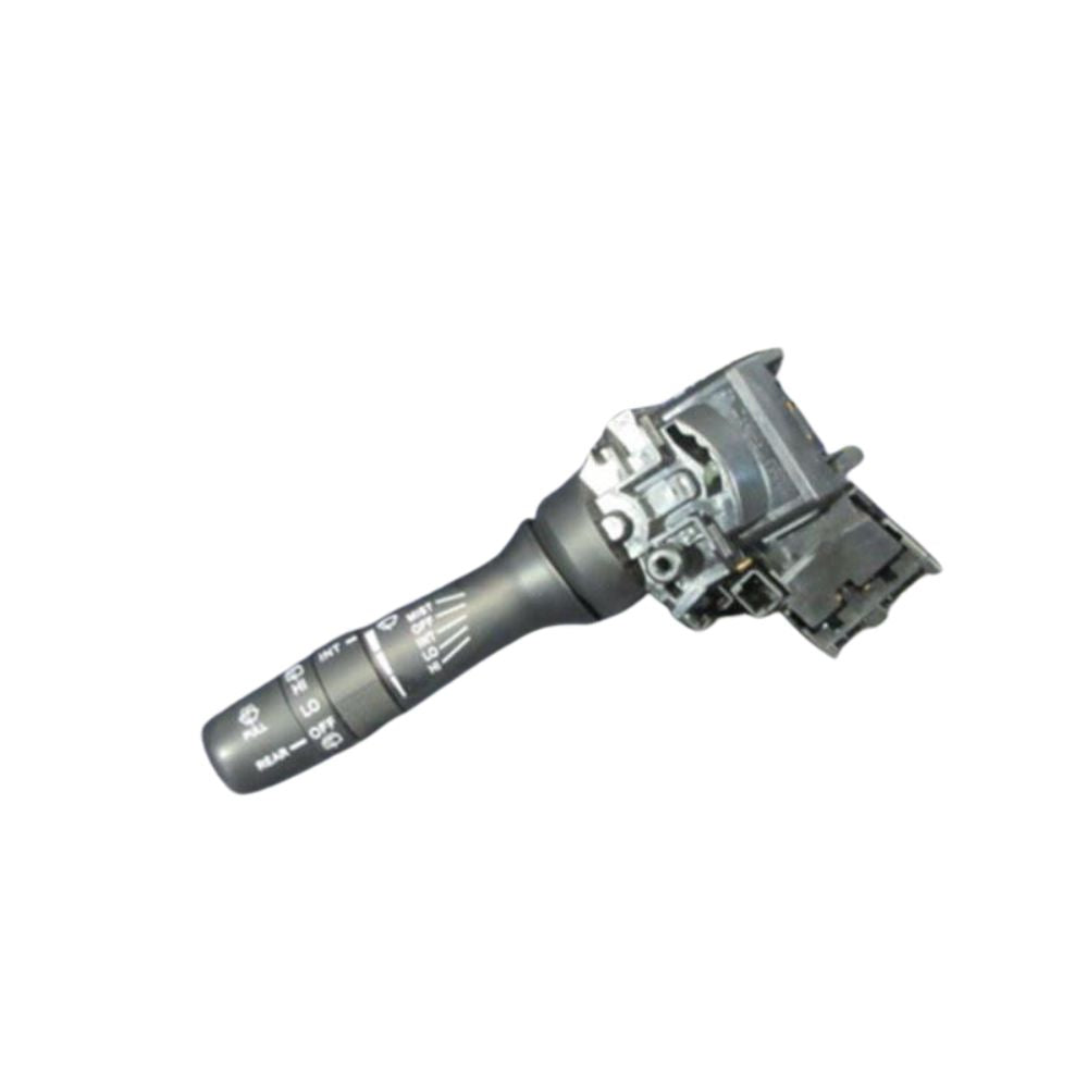 Closeup of Toyota Aqua wiper switch lever and wiring connector, part 84652-42132