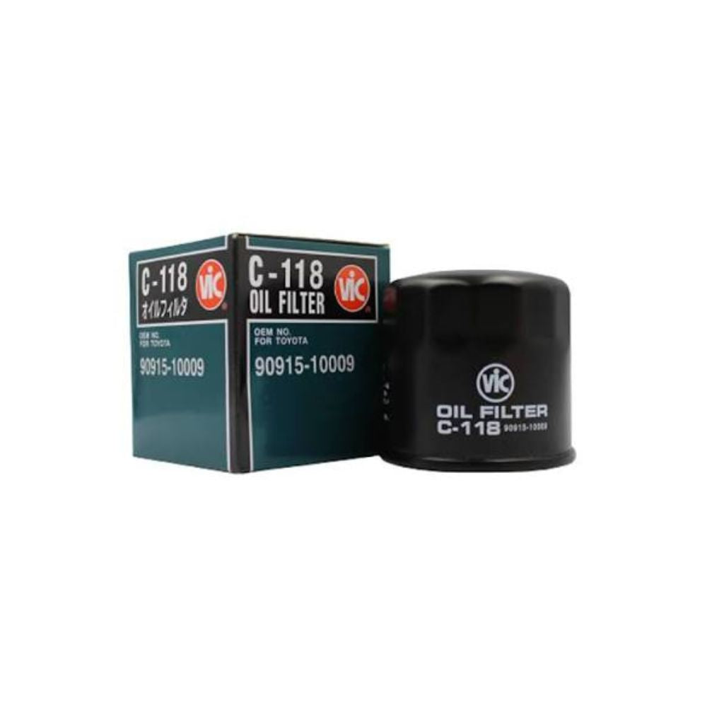 Toyota Prius NHW20 genuine oil filter 90915-10009 VIC full view