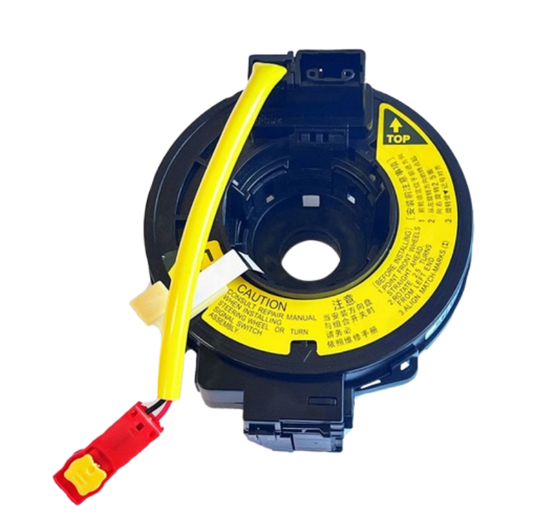 Reconditioned Toyota RAV4 airbag ribbon clock spring with part number 84306-52041, shown on a clean white background.