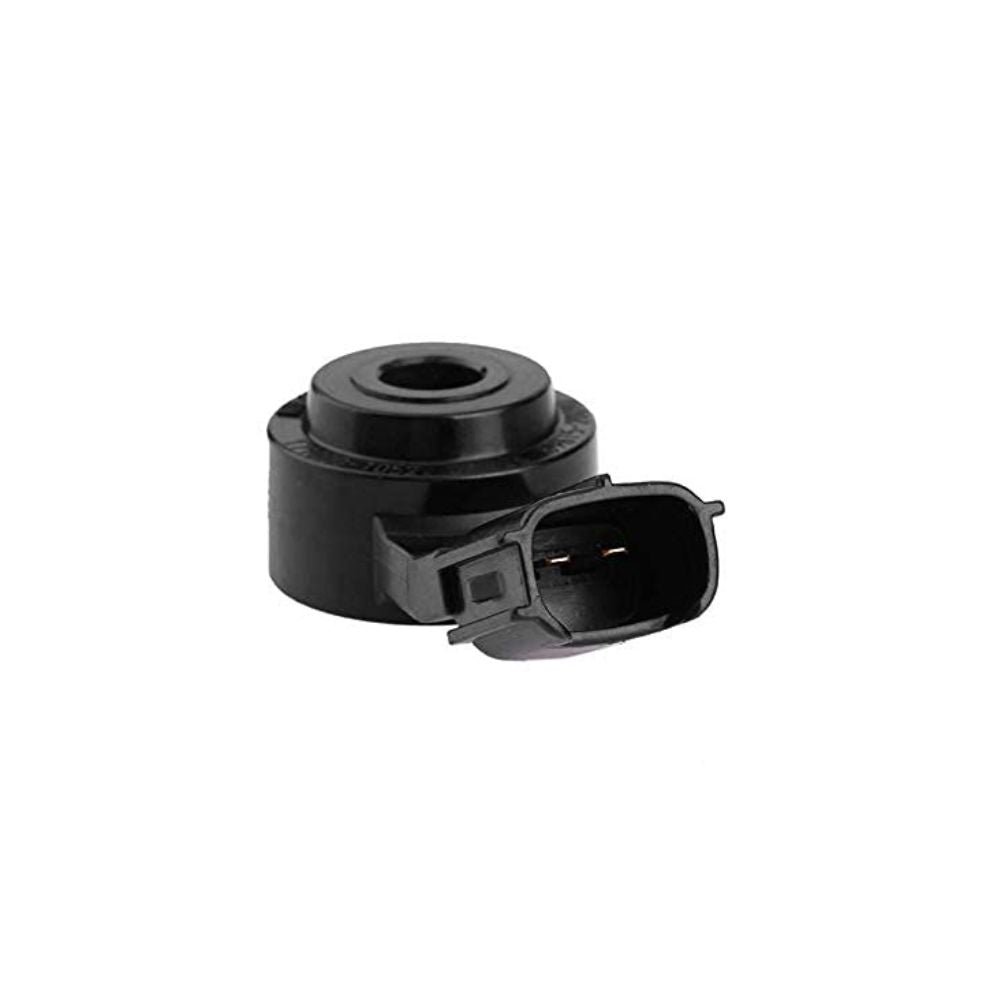 Closeup of Toyota Vitz knock sensor body and wiring connector, part 89615-20090