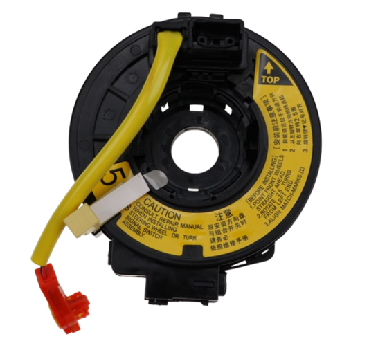 toyota allion nzt 240 airbag ribbon top view with connectors